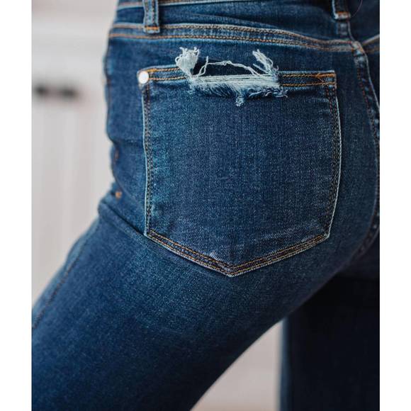 NEW JUDY BLUE high rise bootcut jeans in vintage wash - Picture 5 of 5